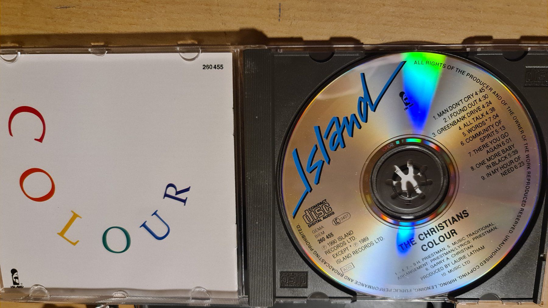CDs: The Christians - Colour CD – Gebraucht aus Dintikon von Vexi 1