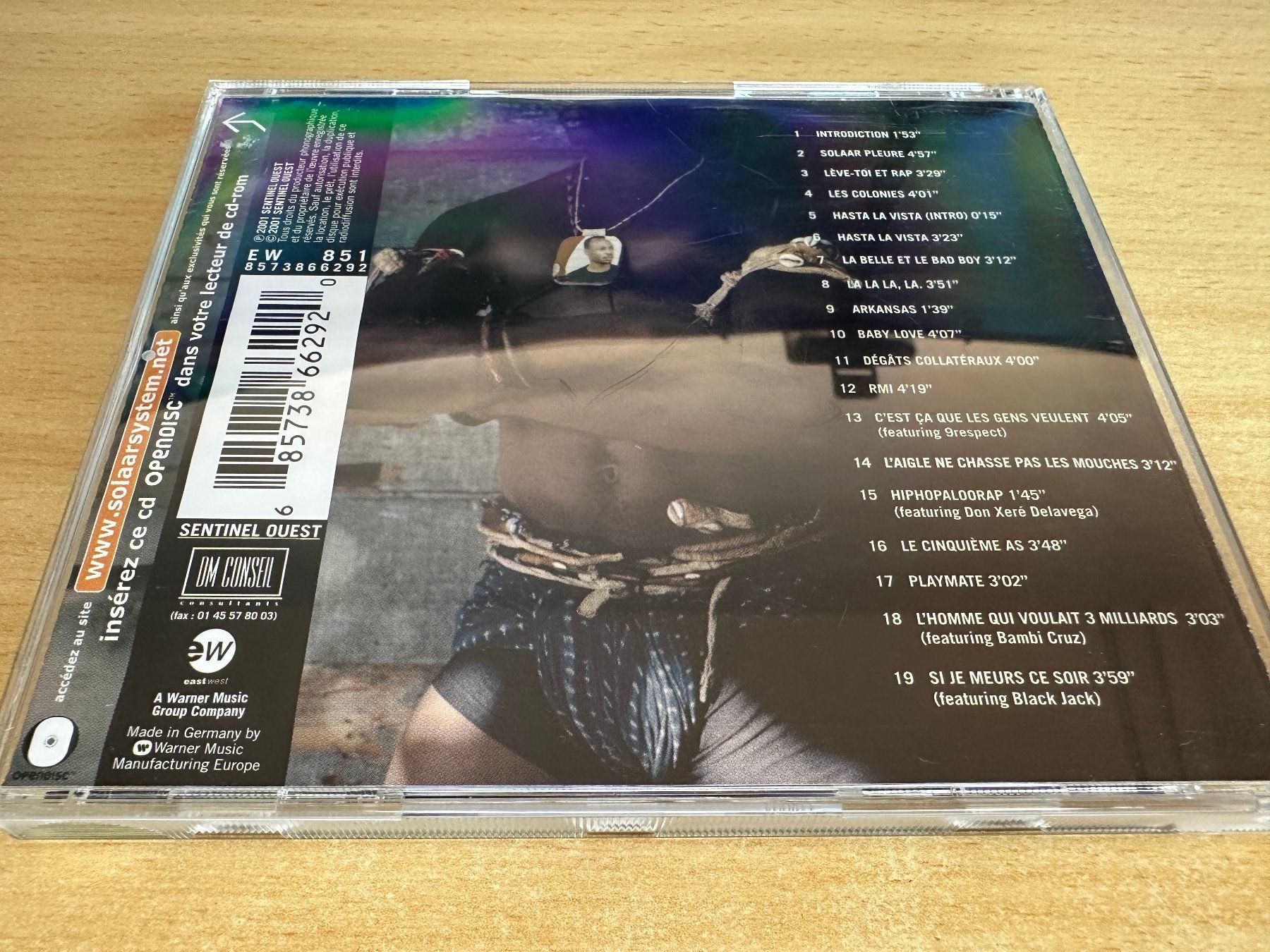 CD: MC Solaar – Cinquieme As – Usato da Rikon im Tösstal venduto da Alpenmutz 1