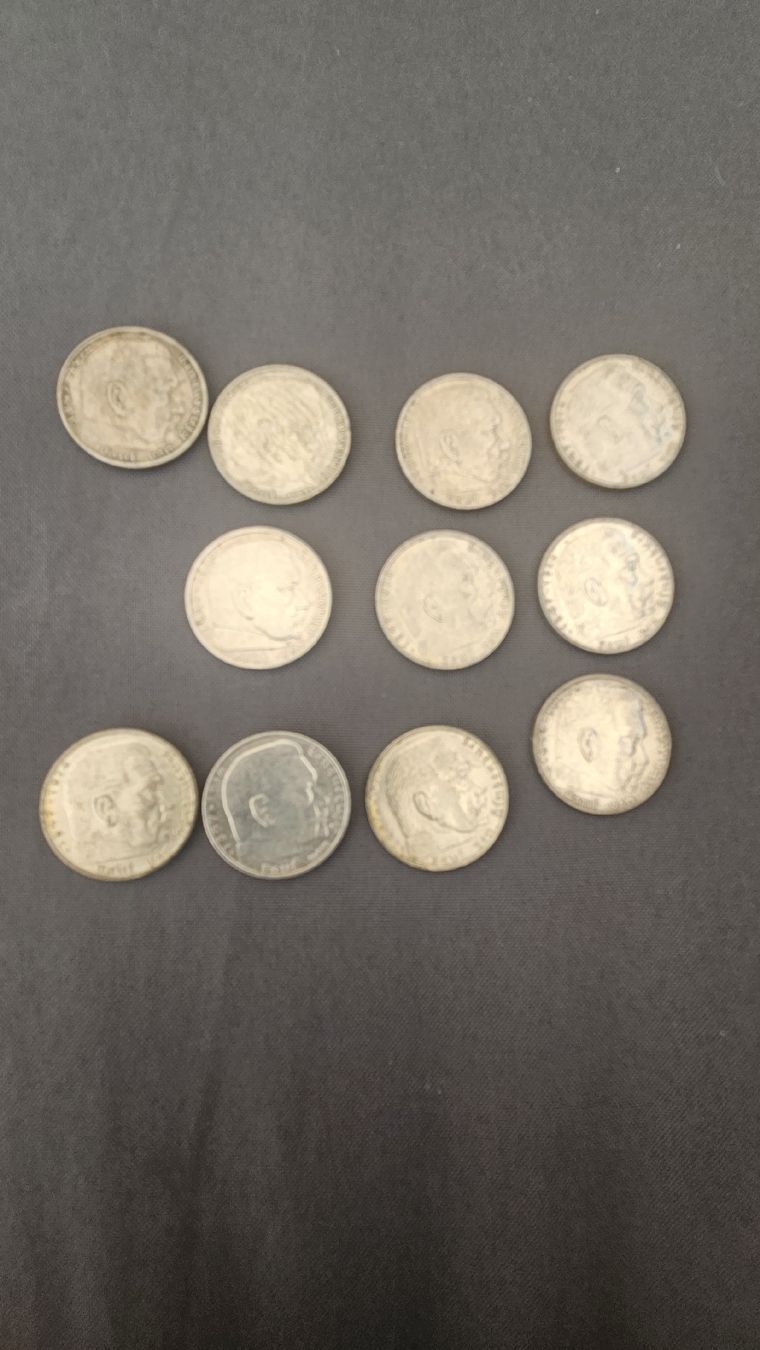 Alle Münzen: 11x Germany WW2 Coins  – Gebraucht aus Rickenbach b. Wil von nic_8ljr 1
