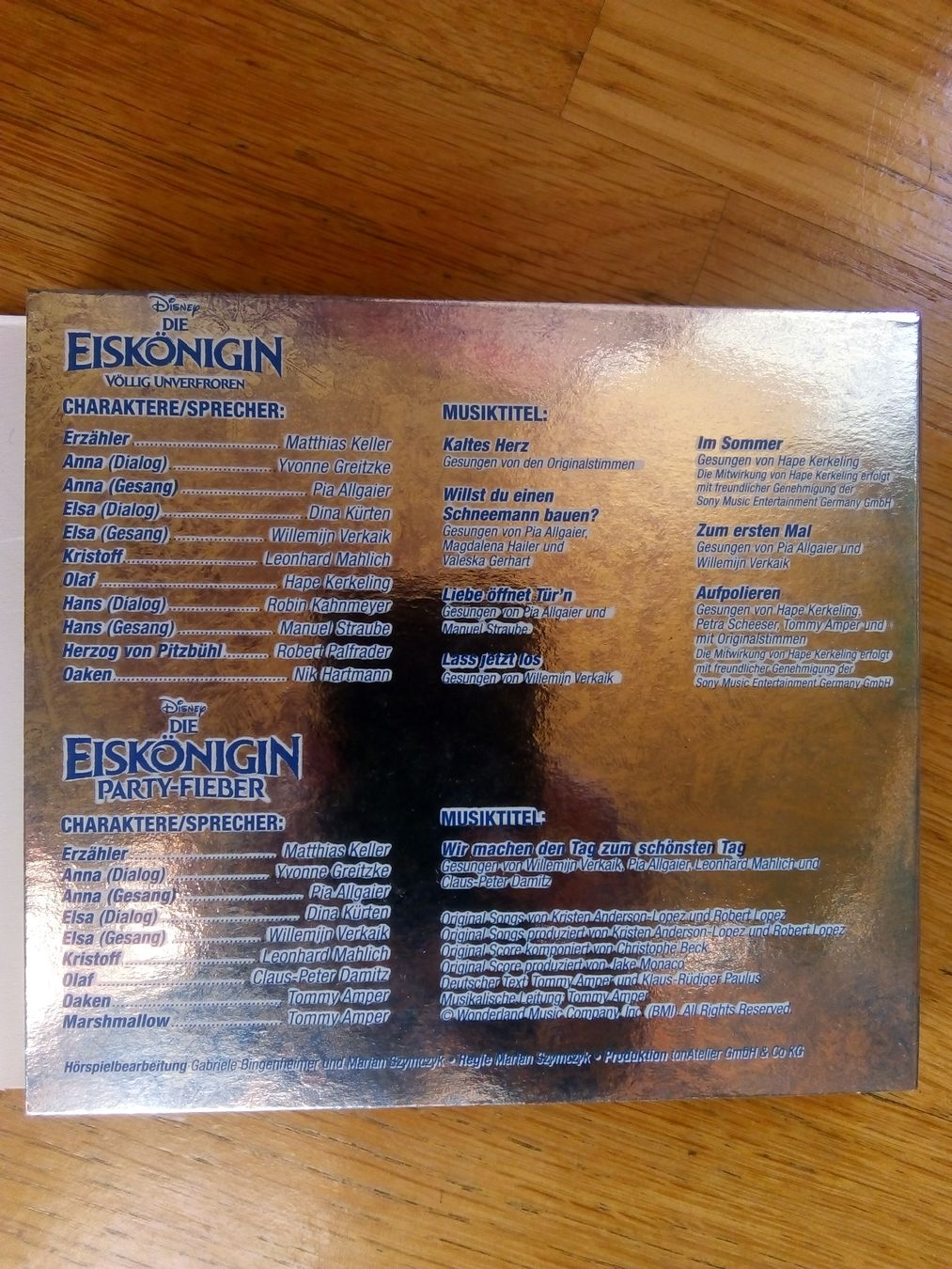 CD: Die Eiskönigin - Völlig Unverfroren (Special Edition + Extra – Usato da St. Gallen venduto da elk2020 2