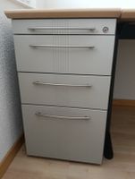 Schreibtisch plus Container Büro