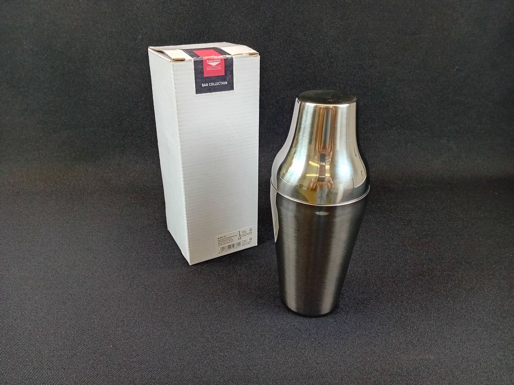 Shaker Parisienne In Acciaio Inox Satinato - Capacità 700ml Per Cocktail - Foto 5