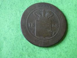 Niederländisch Indien 1858, 1 Cent
