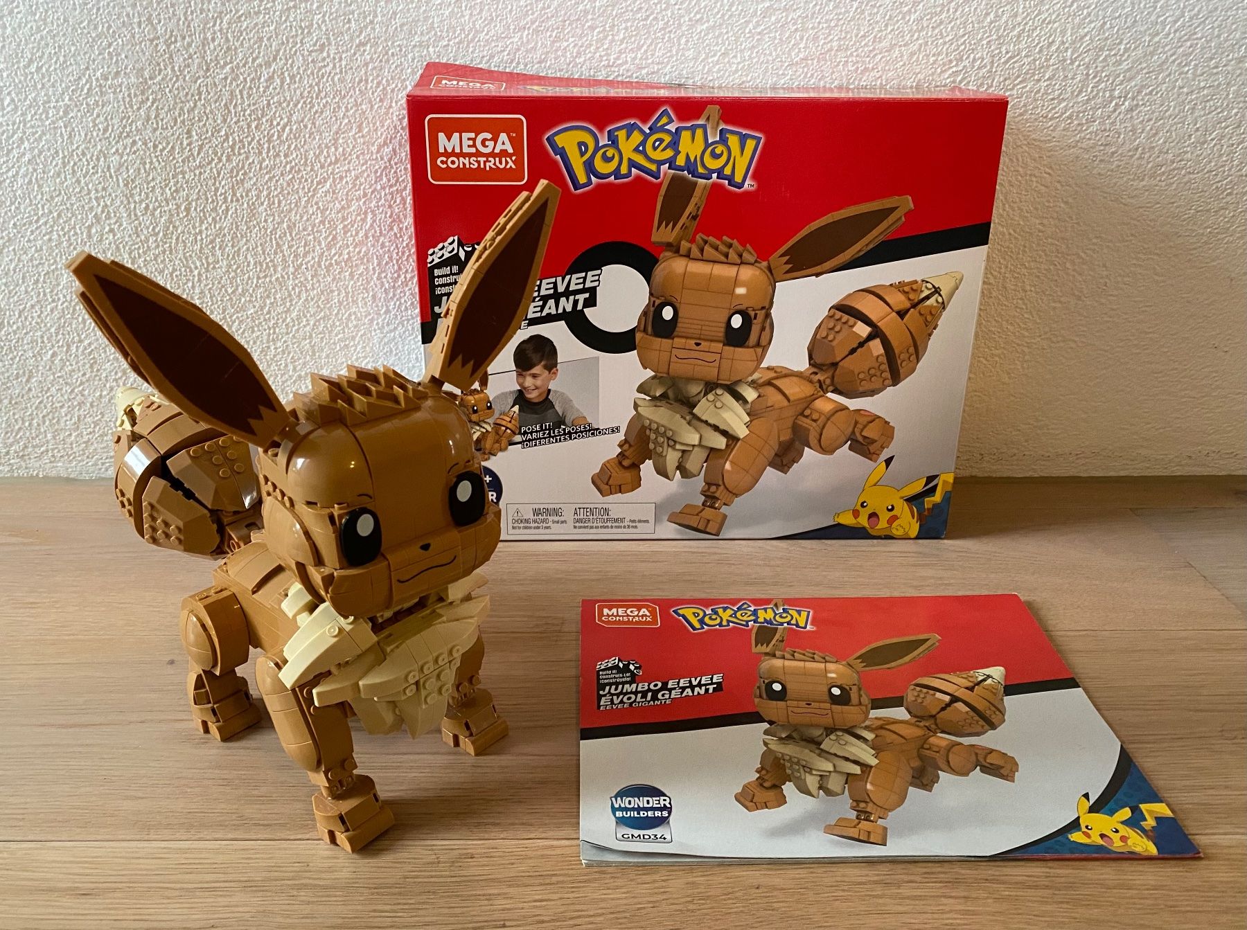 Jouets: Pokémon Jumbo Evoli, Mega Construx – D'occasion à Aarau par Ahoffa 3