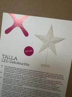TALLA LED-Dekoleuchte Stern 10x LED neu in OVP