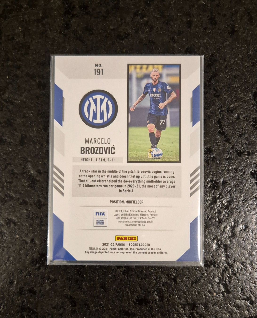 Topps Carte collezionabili: Marcelo Brozovic /49 - Inter Milan - Panini – Nuovo (secondo la descrizione) da Burg AG venduto da Danoe 1