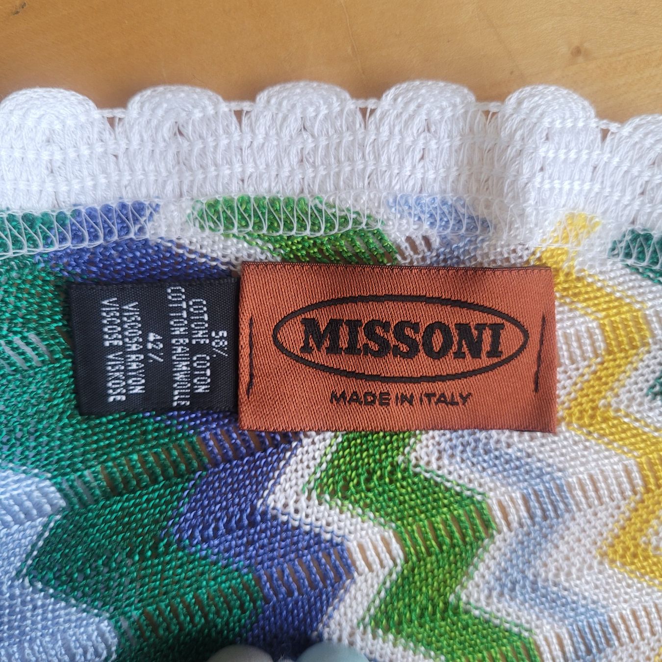 Altro in Moda donna: Missoni Poncho bunt gestreift – Nuovo (secondo la descrizione) da Untereggen venduto da man_zks8 2