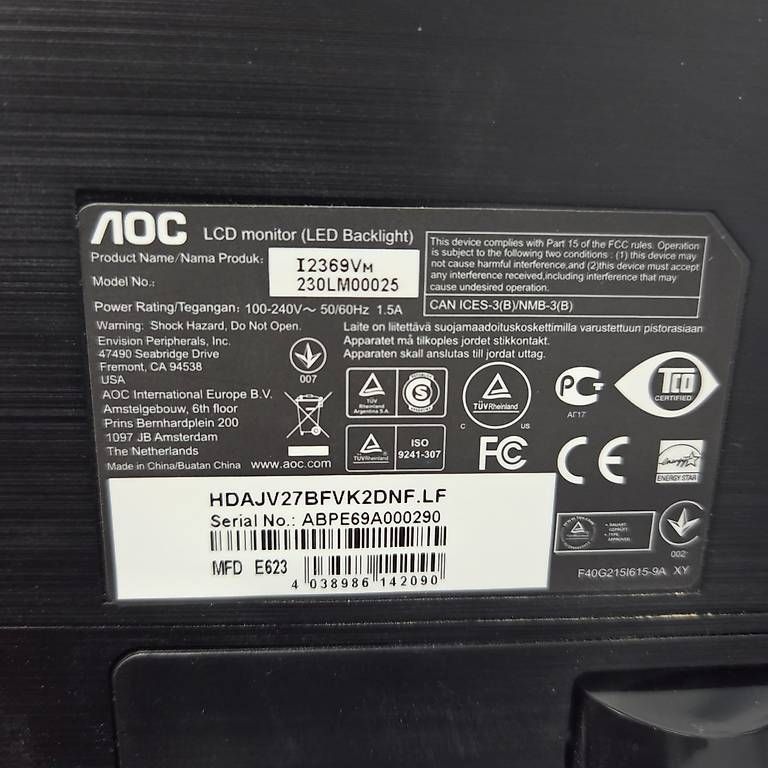AOC Monitore: IPS-Monitor AOC I2369vm – Gebraucht aus Blumenstein von marycherry 2