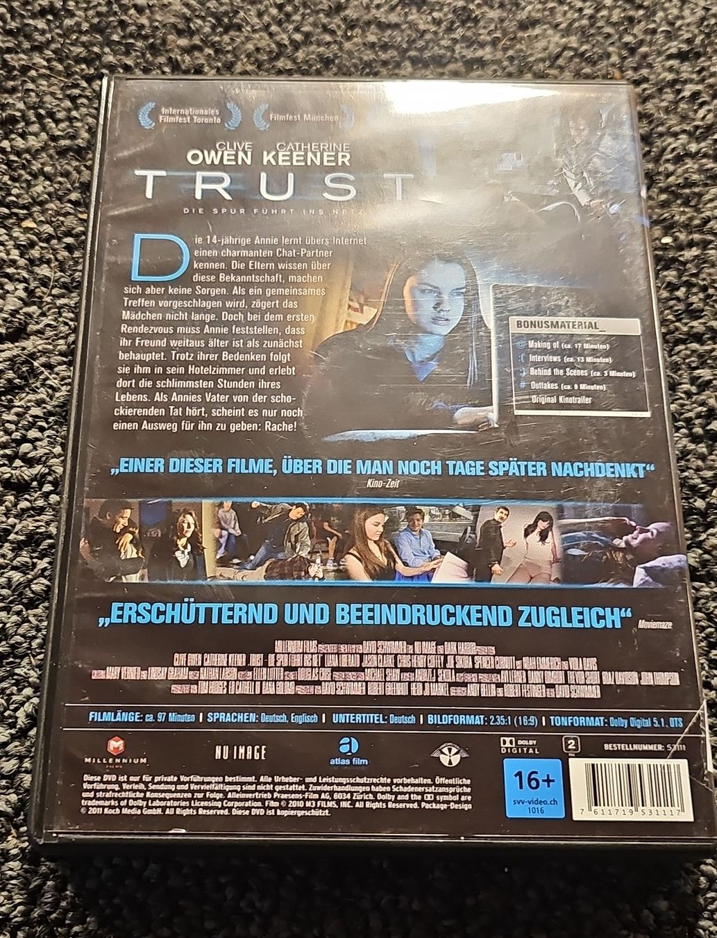 Tutti i DVDs: DVD Trust (23650) – Usato da Ruswil venduto da jan_bxl5 1