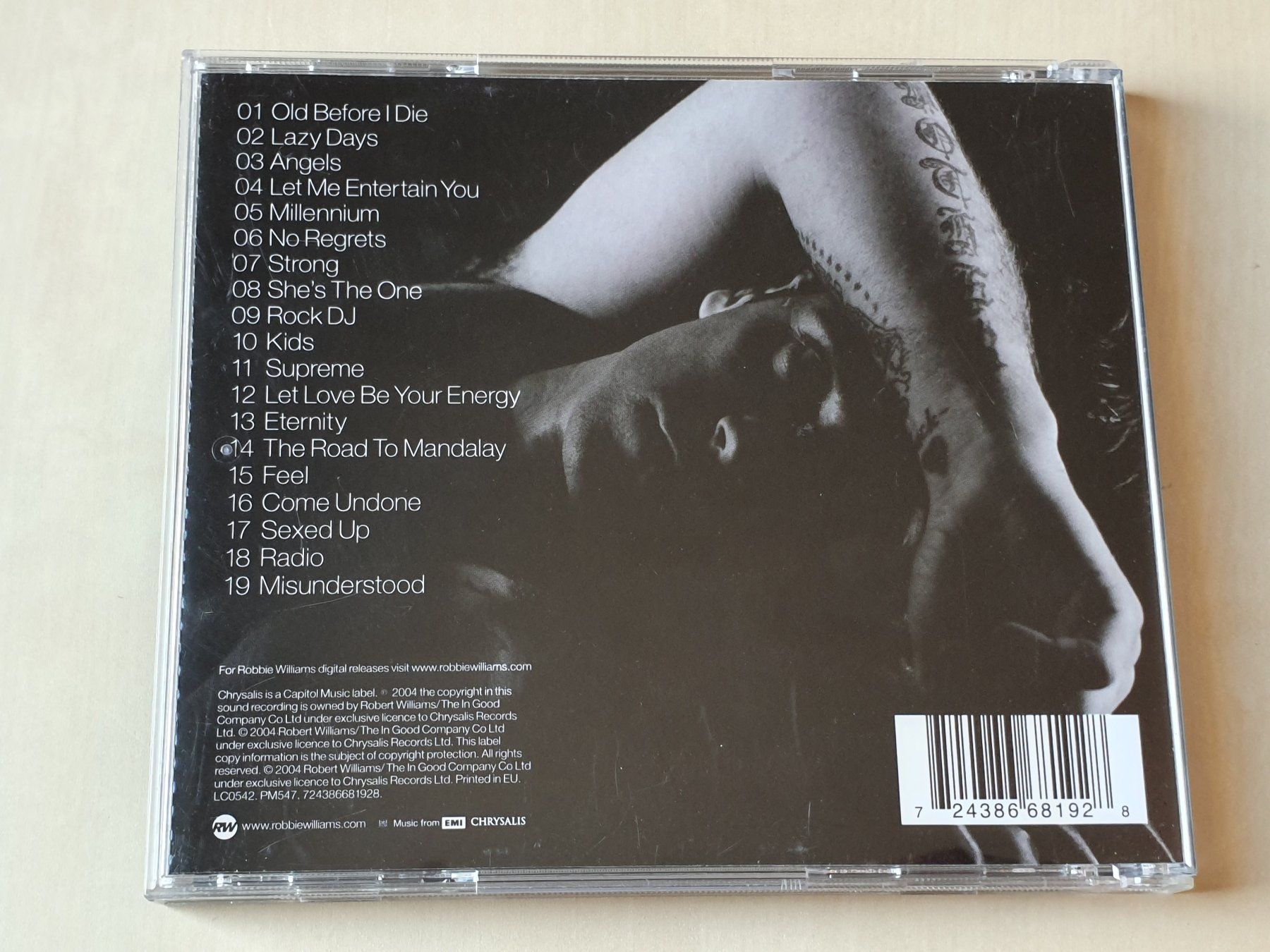 CD: Robbie Williams Greatest Hits – Usato da Stansstad venduto da collectorsshop 1