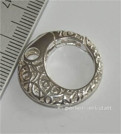 Altro in Giocattoli & Bricolage: Karabinerverschluss rund, Silber 925 – Nuovo e nell'imballaggio originale da Mumpf venduto da perlenwerkstatt 1