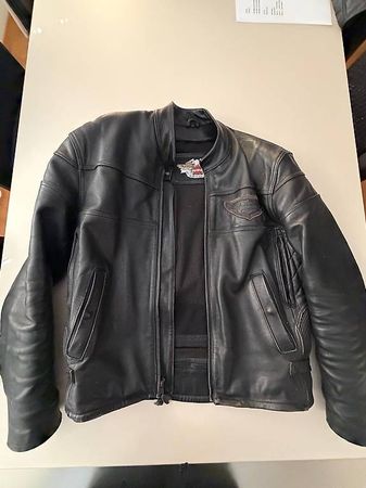 Original Harley Davidson Herren Leder Jacke Gr M