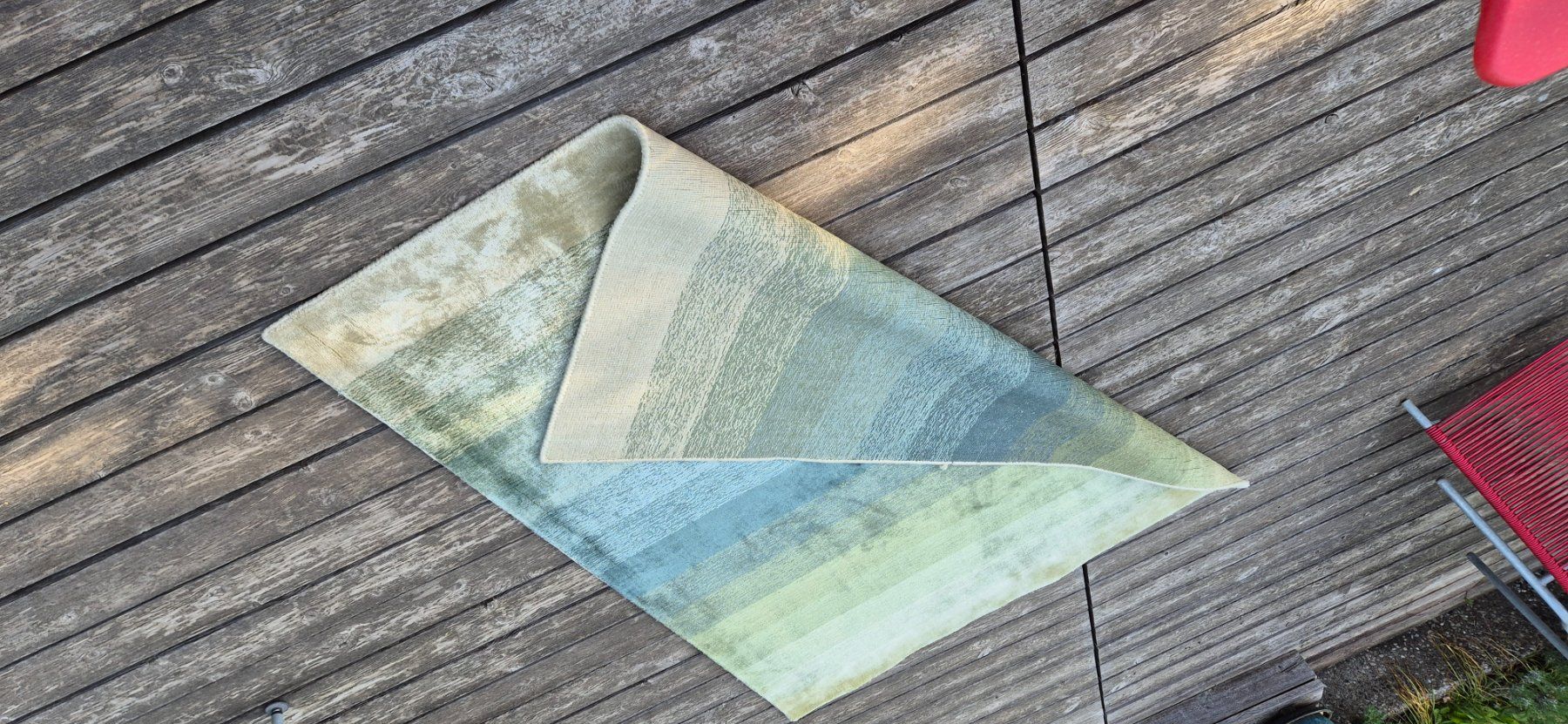 Teppiche: Teppich mit Farbverlauf – Gebraucht aus Langenthal von Misteltee