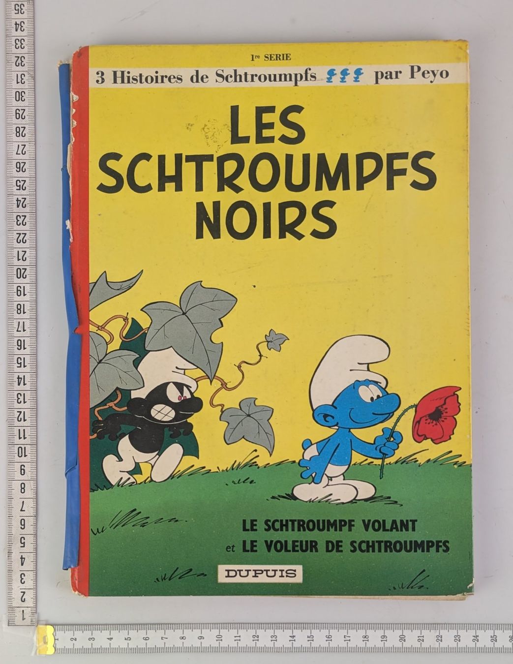 Fumetti: Antiker "Schlümpfe" Comic: Les Schtroumpfs Noirs, 1965 – Usato da Zürich venduto da 1.Simon