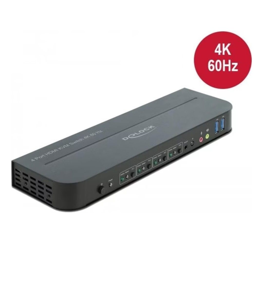 Composants électroniques: KVM-Switch von Delock – Neuf avec emballage d'origine à Dachsen par CyberTechZone 2