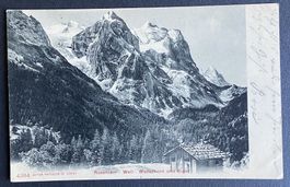 AK Rosenlaui, Well, Wetterhorn und Eiger