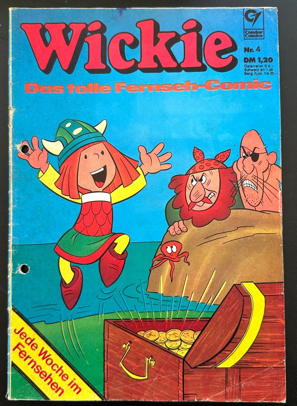 Fumetti: Wickie Comic Nr. 4 – Usato da Seltisberg venduto da quadartswiss
