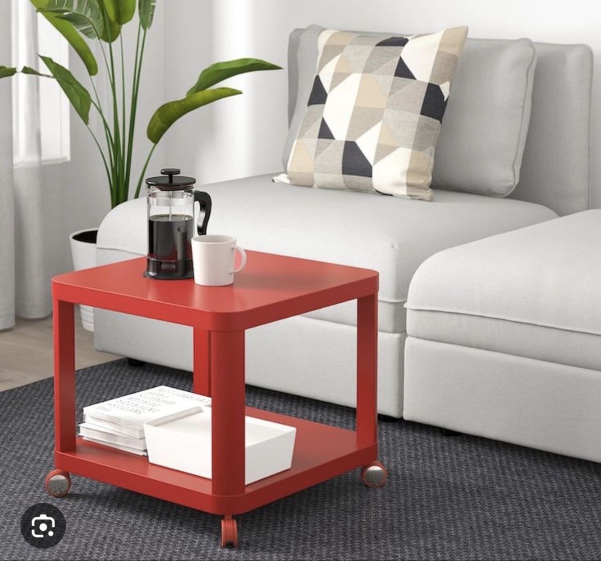 Ikea Nachttische: 2x Side Table with Wheels Good Condition – Gebraucht aus Basel von 02m_jml2 1