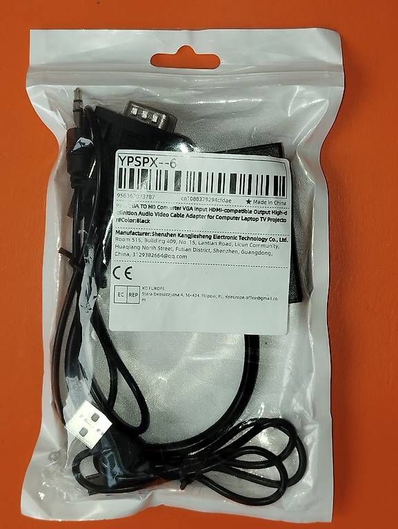 Convertitori: VGA-zu-HDMI Konverter – Nuovo e nell'imballaggio originale da Berikon venduto da m1l3n