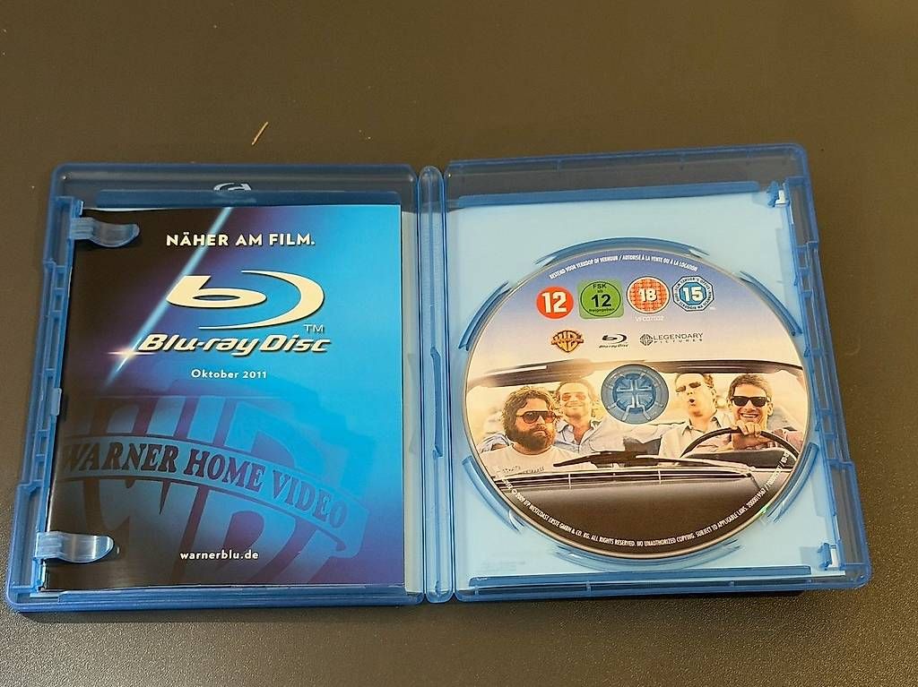 Tous les DVDs: Hangover Blu-ray Extended Version – D'occasion à Eschen par andinymous 1