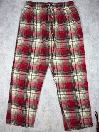 Bas de pyjama Sleepwear Ralph Lauren Rouge à carreaux - L