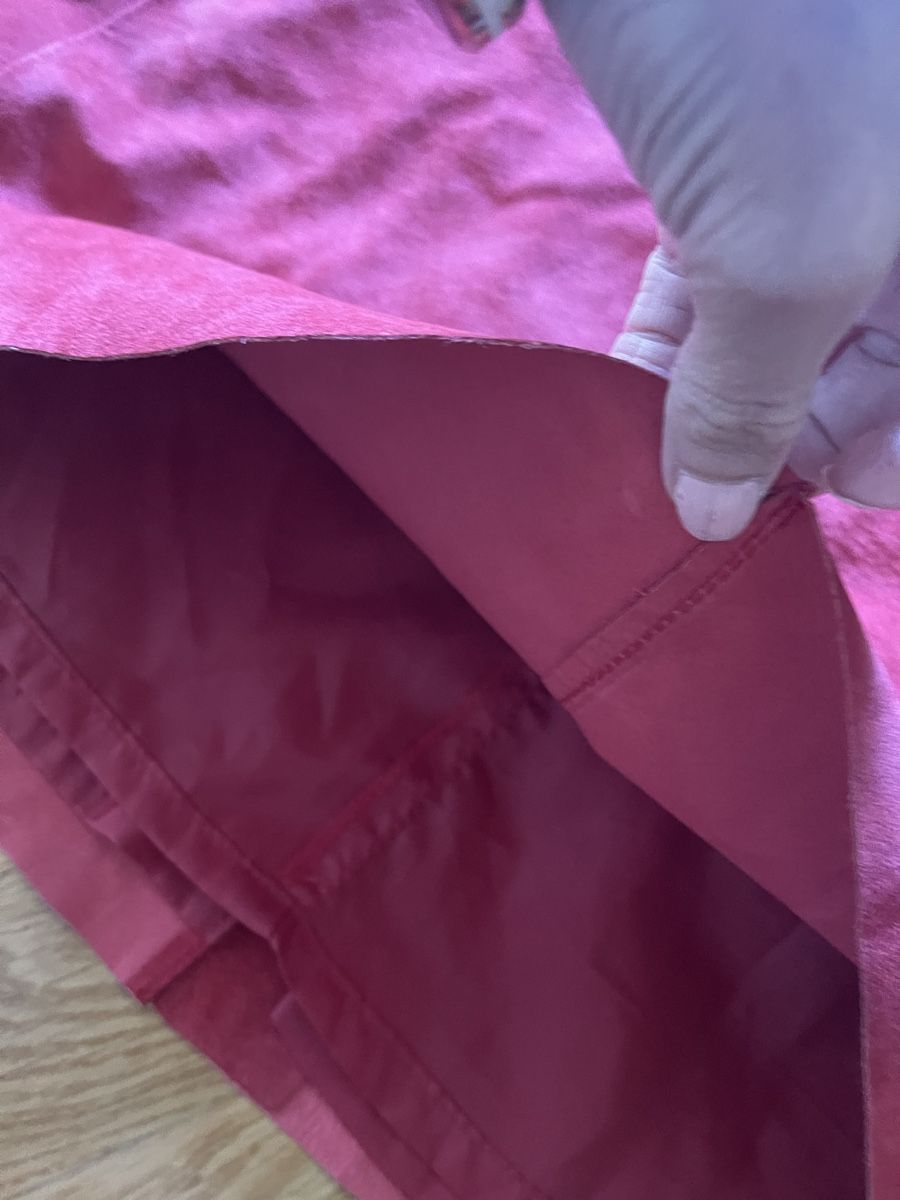 Gonne: Schicker Lederrock Wildleder Gr. 38 -40 rosa – Usato da Rüschlikon venduto da leo_mwz2 1