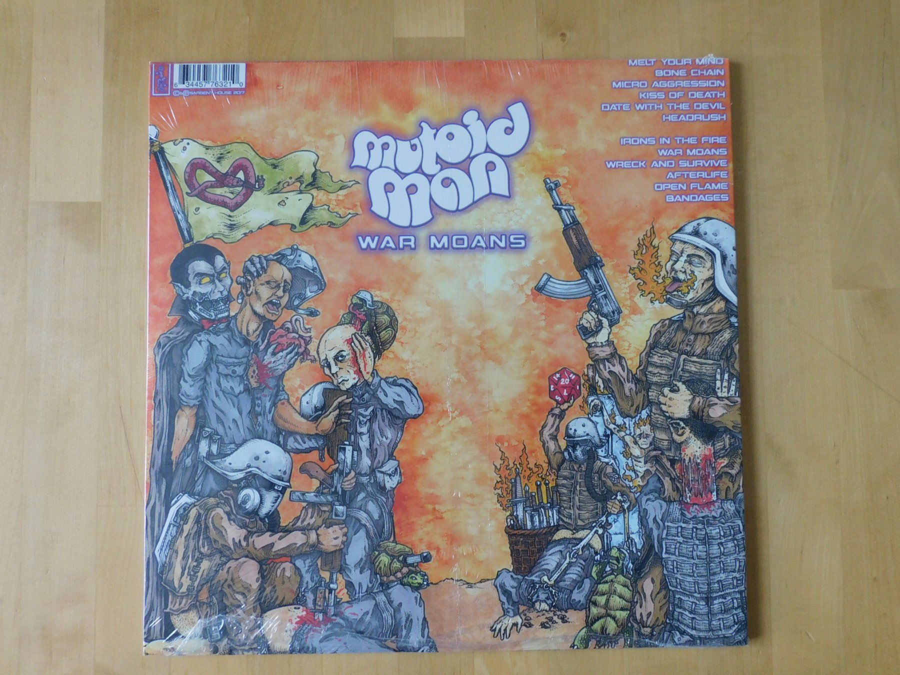 Dischi in vinile: Mutoid Man – War Moans - sealed - US - 2017 – Usato da Emmenbrücke venduto da Dickens 1