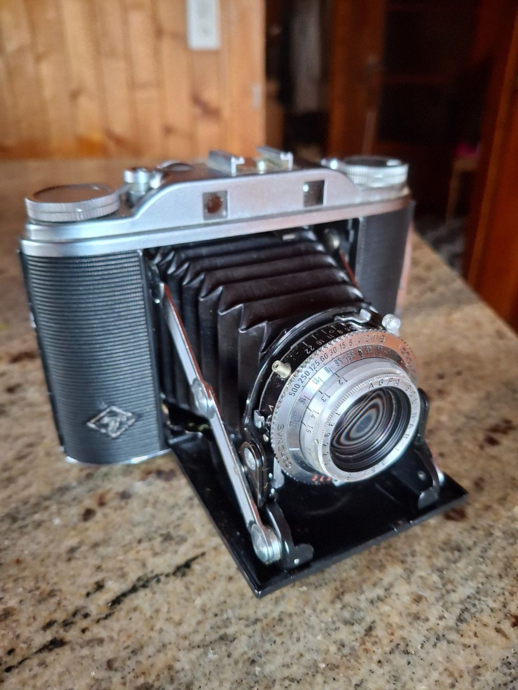 Appareil photo AGFA Isolette III 75mm f/3.5 Synchro Compur (Gebraucht ...
