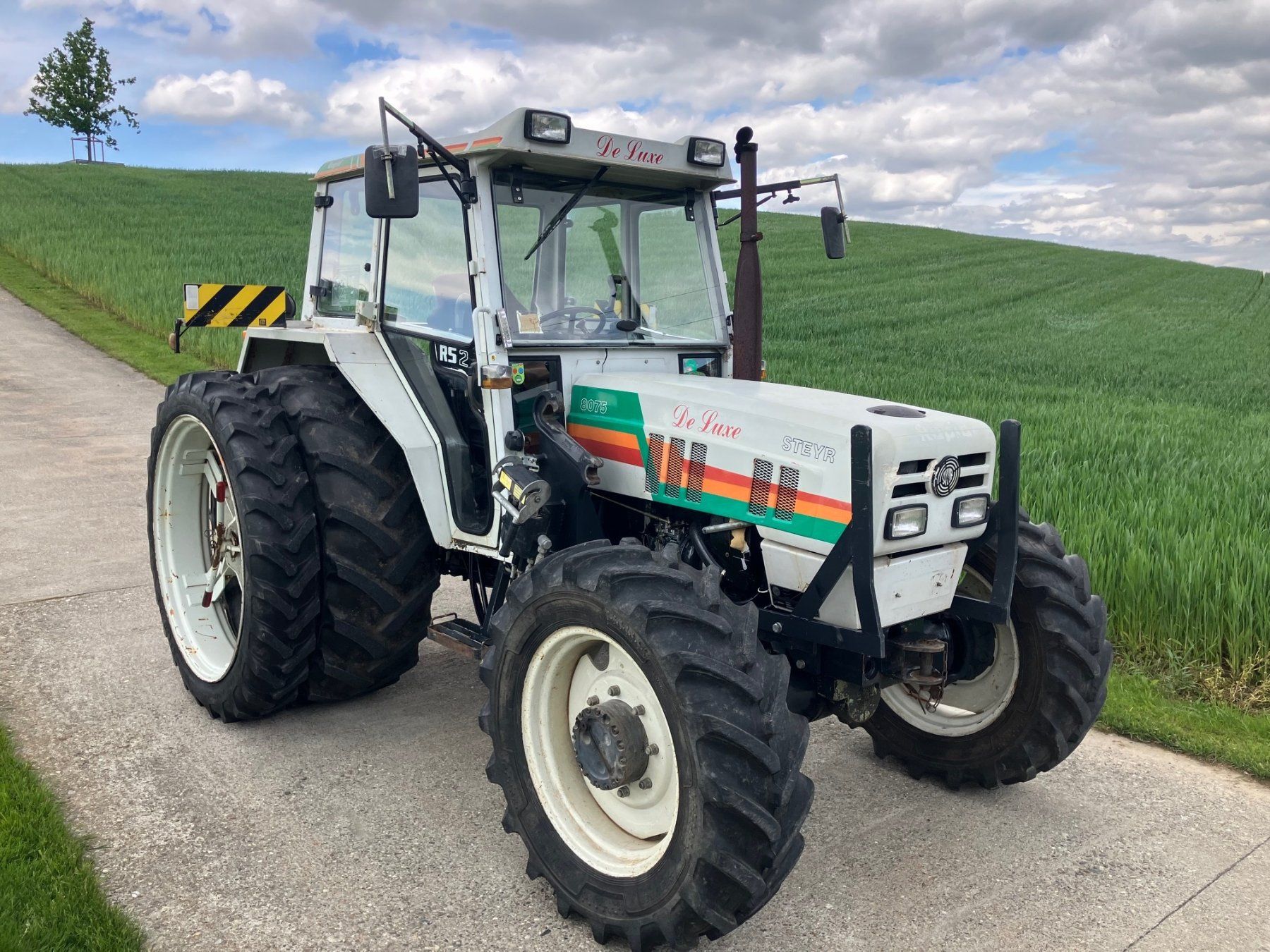 Steyr Trattori: Steyr 8075 Deluxe – Usato da Lanzenhäusern venduto da motor01 1