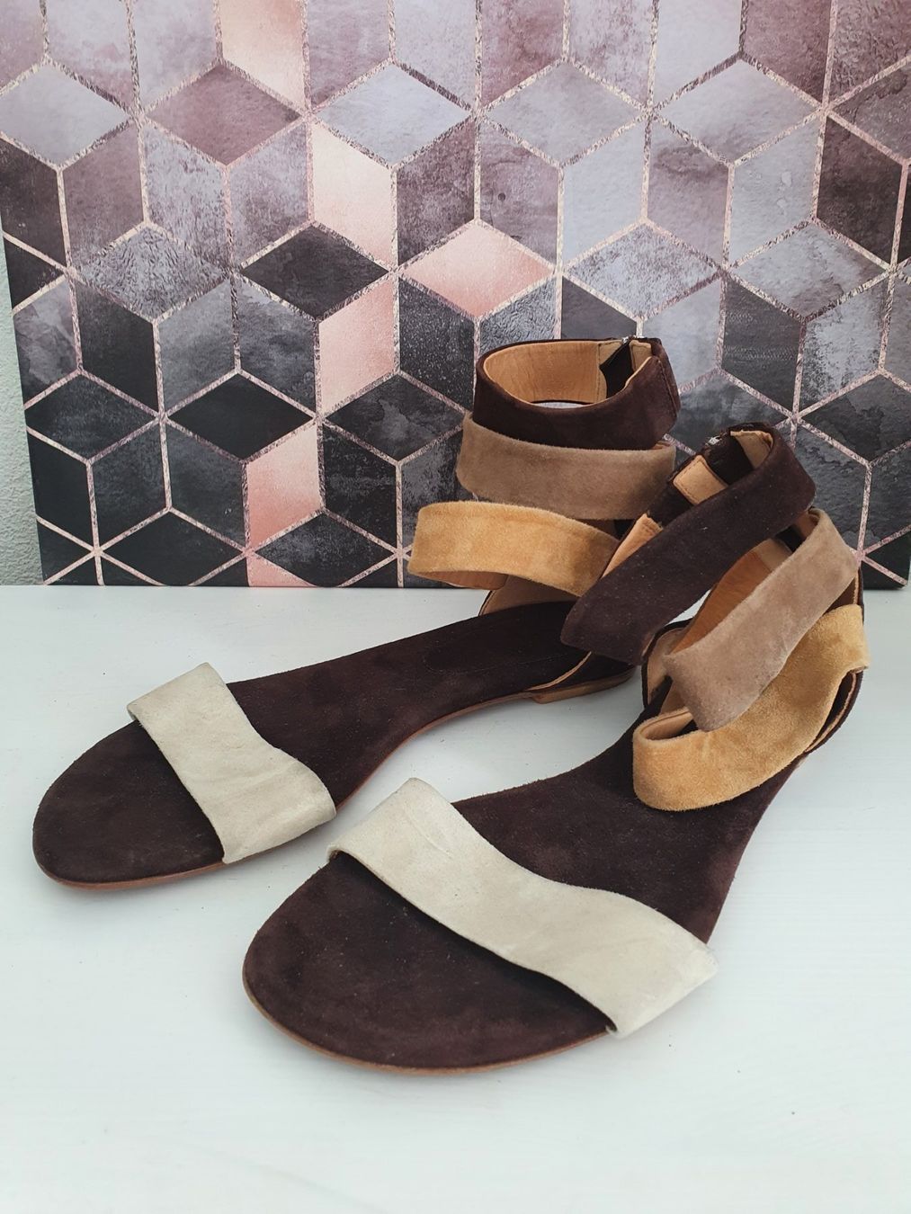 Abro Scarpe da donna: Schuhe Abro, Leder, Größe 40, braun – Nuovo e nell'imballaggio originale da Zuchwil venduto da ger_ws6t 1