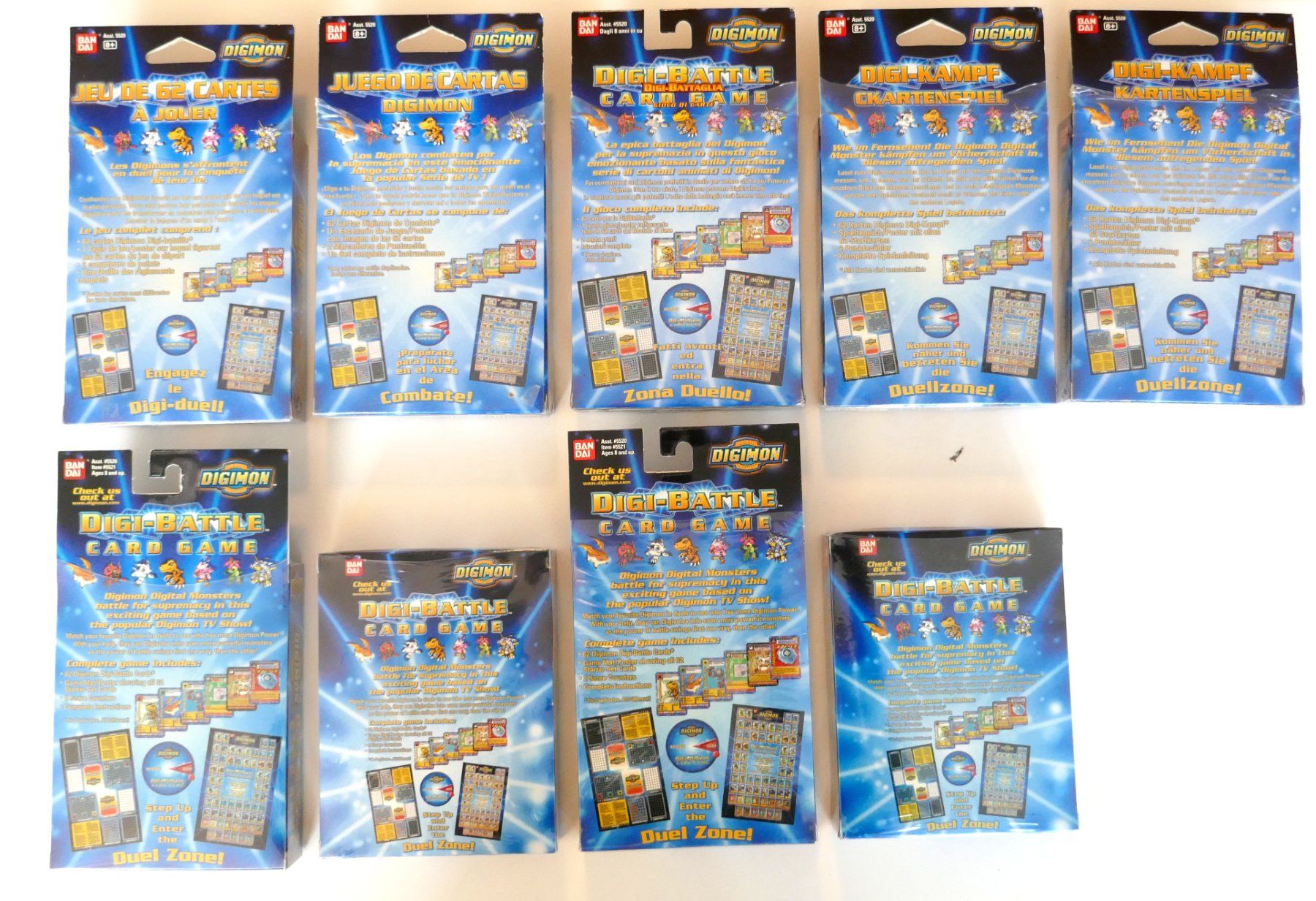 Bandai Carte collezionabili: Digimon Digi-Battle COMPLETE Starter Decks EN/FR/DE/IT/ES – Nuovo e nell'imballaggio originale da Biel/Bienne venduto da DigiPok 1