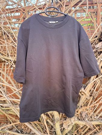 T-shirt noir Uniqlo U, taille L