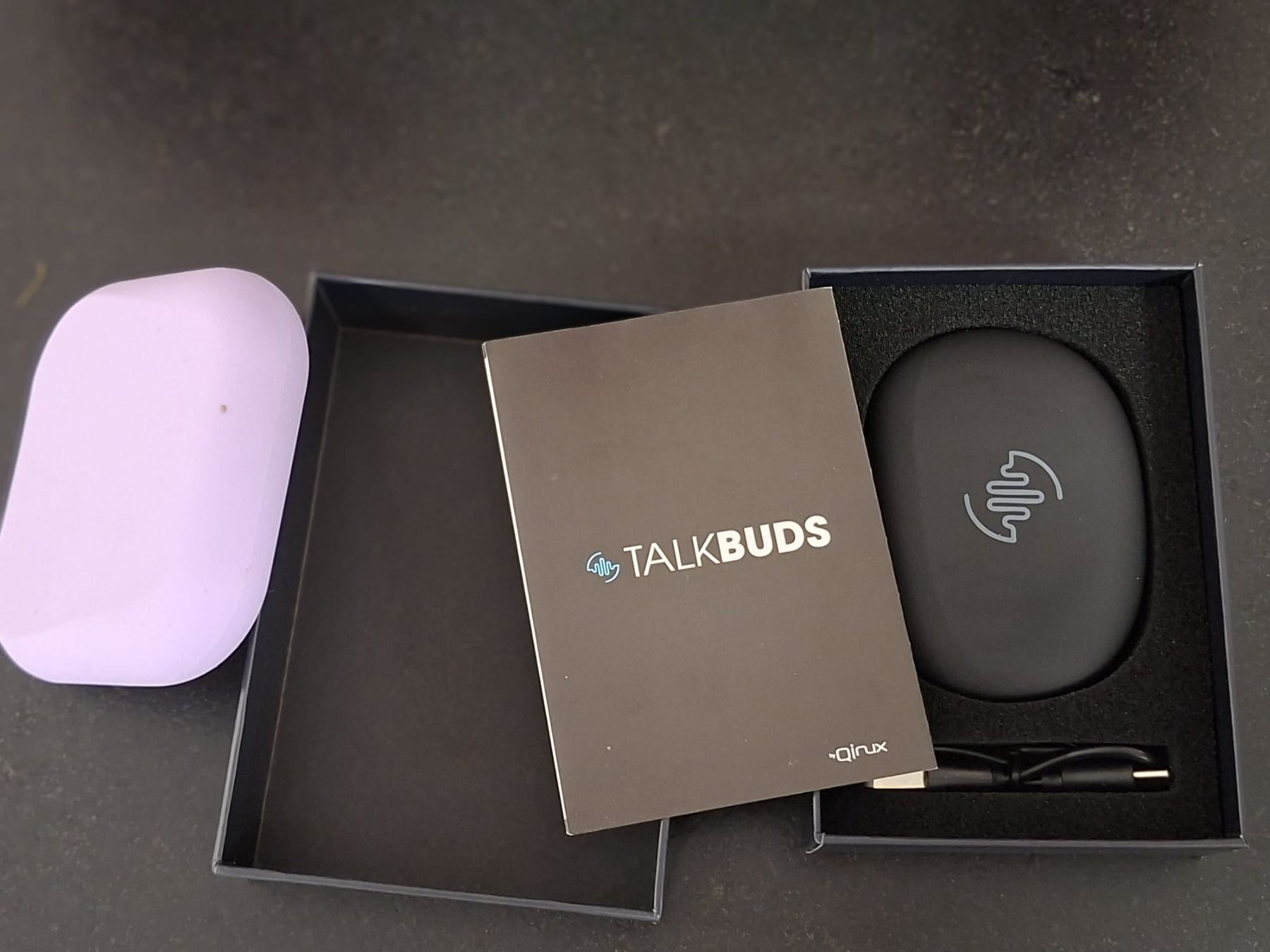 Cuffie: Talkbuds Translator Earbuds Qirux neuwertig – Nuovo (secondo la descrizione) da Krauchthal venduto da SamsPuce 2