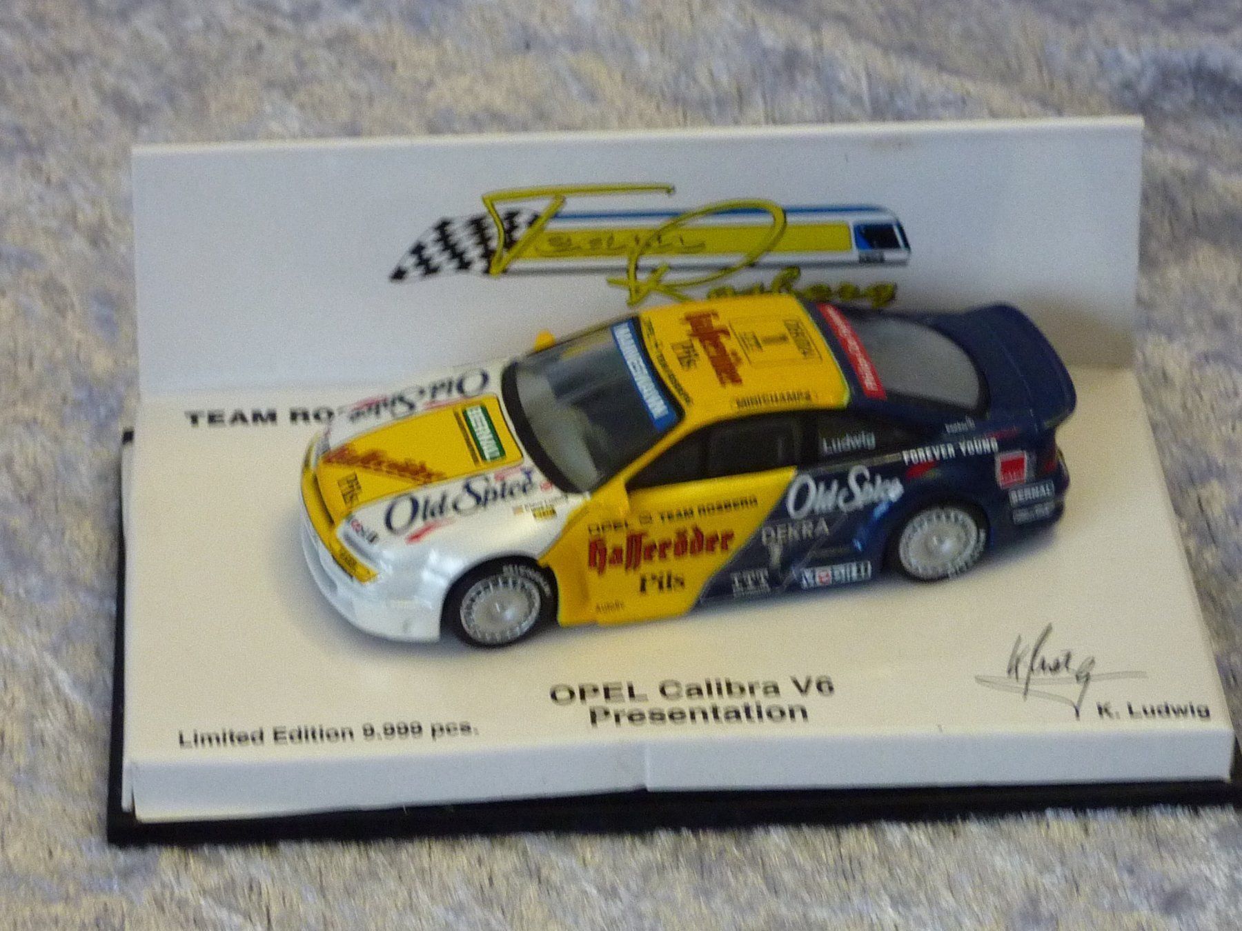 Minichamps Modellini d'auto: Opel Calibra Rosberg 1:64 – Nuovo (secondo la descrizione) da Dürrenäsch venduto da modellautos4you 1