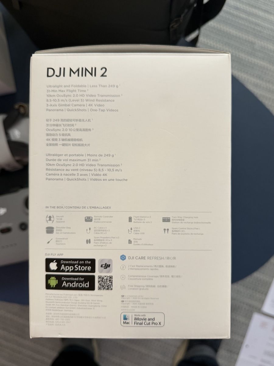 DJI Modellismo RC: Dji Mini 2 Fly More inkl. Charging display & ND Filter – Usato da Bern venduto da Unisol 3
