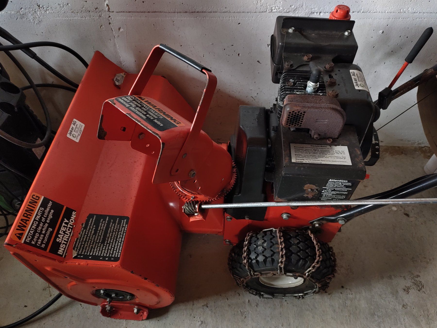 Toutes les machines: Ariens Schneefräse ST 504 – D'occasion à Langenbruck par Gumsi 1