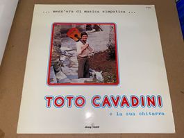 Vinyl LP, Toto Cavadini e la sua chitarra