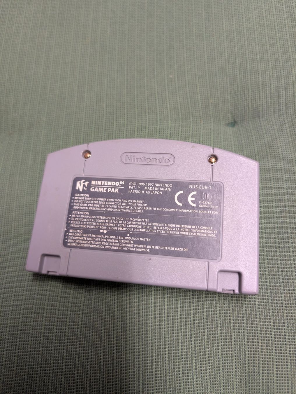 Giochi: V rally edition 99 Nintendo 64 – Usato da Giubiasco venduto da Ticinerd 1