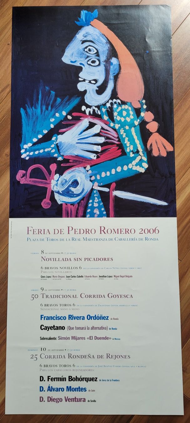 Posters & Illustrations: FERIA DE PEDRO ROMERO 2006 – D'occasion à Neftenbach par Mador6