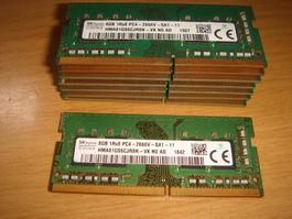 1 stück 8gb ddr4 2666 RAM für Laptop. Getestet. Noch 2