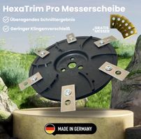 Hexatrim Mähroboter Messer Messerscheibe + 6 Messer (ANGEBOT