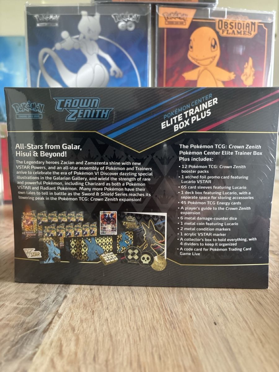 Pokémon Sammelbilder & Trading cards: Pokemon Crown Zenith Pokemon Center ETB – Neu und originalverpackt aus steinhausen von pat_nc2x 1