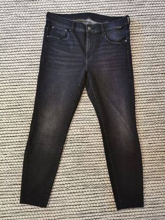 Gr. 33 G-Star Jeans Raw 3301 skinny dunkelblau 33 /30