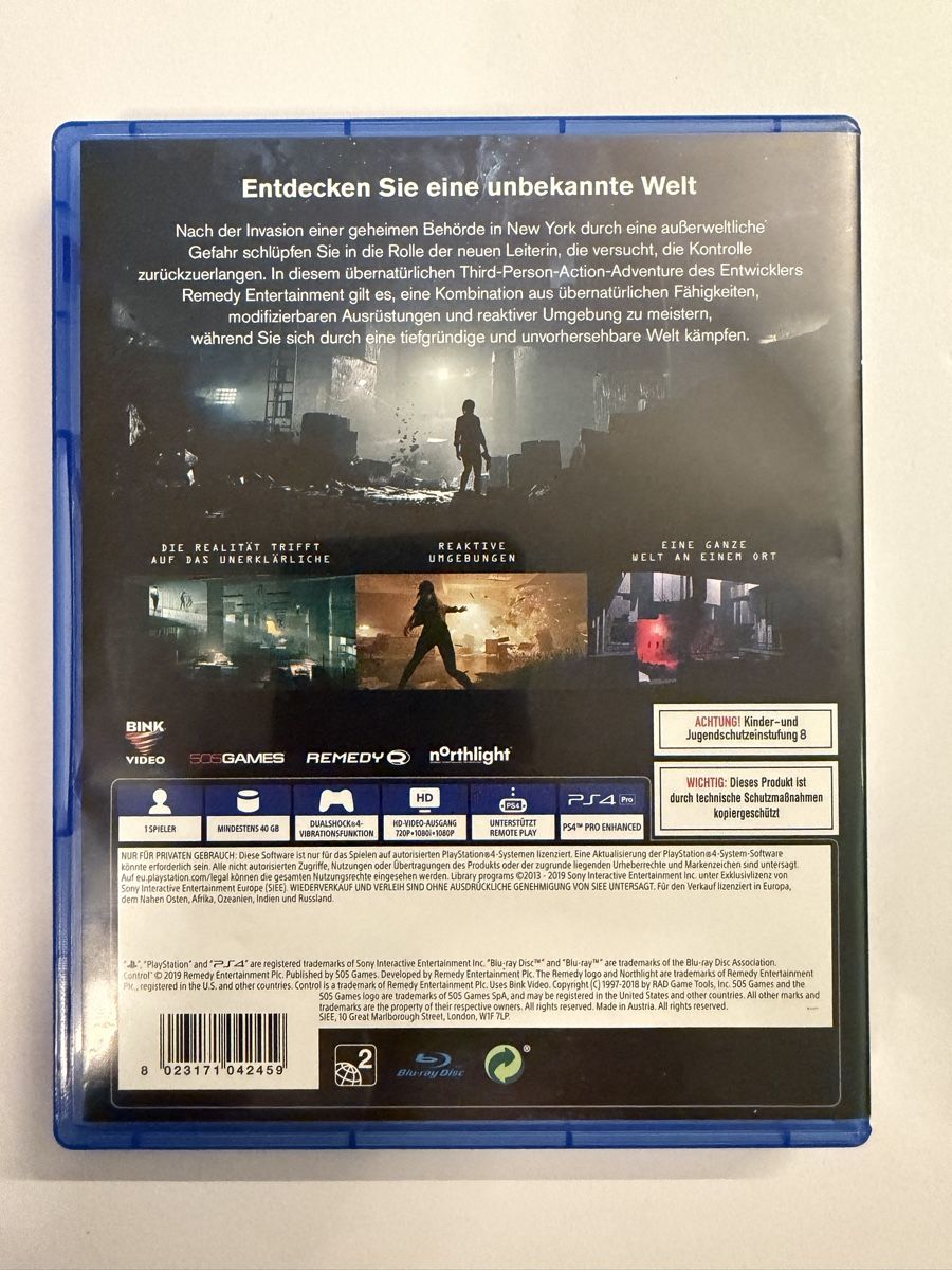 Sony Giochi: Control Ps4 Game – Usato da Hendschiken venduto da Jamie2006 1