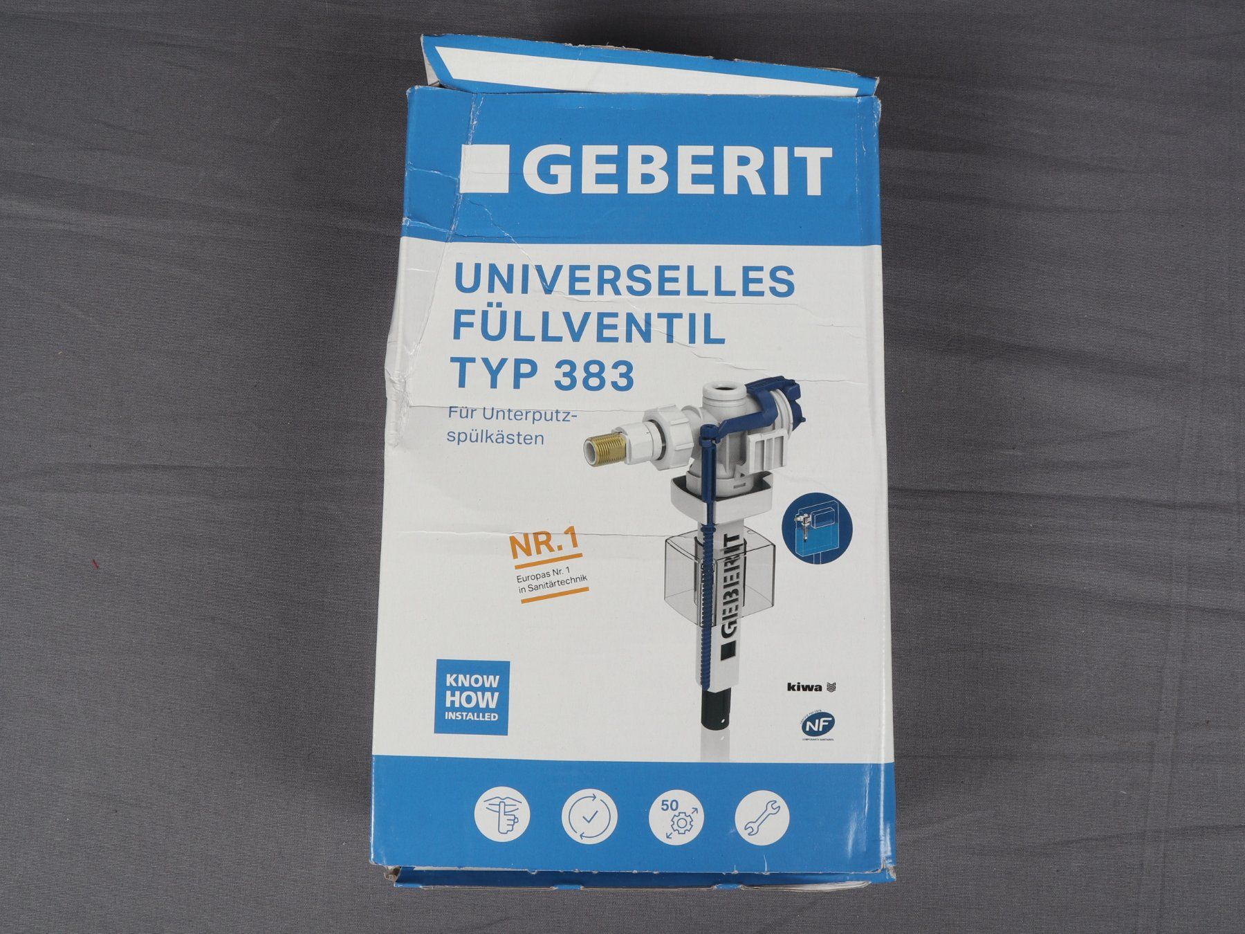 Geberit WC: GEBERIT Universelles Füllventil Typ 383 – Nuovo (secondo la descrizione) da Steinen venduto da Restwert_Steinen 6
