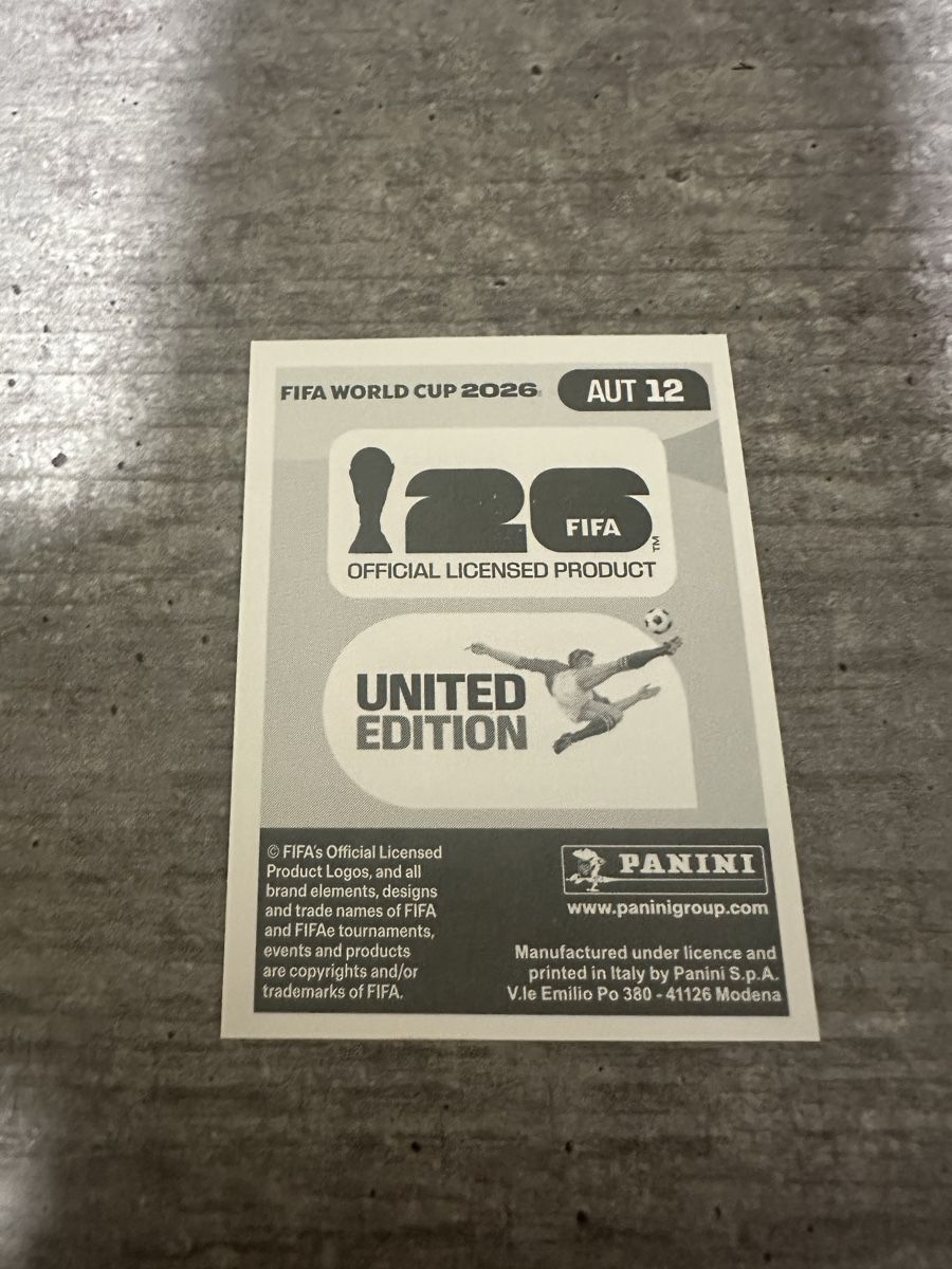 Panini Carte collezionabili: AUT 12 , FIFA WORLD CUP 2026 PANINI  – Nuovo (secondo la descrizione) da Frauenfeld venduto da 1PegPeg1 1