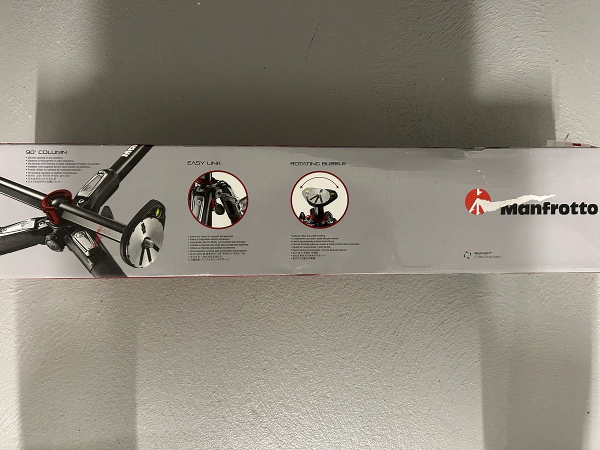 Manfrotto Treppiedi & Teste: Manfrotto MT190CXPRO3 Stativ - Neu – Nuovo e nell'imballaggio originale da Cham venduto da Patricio_1 2