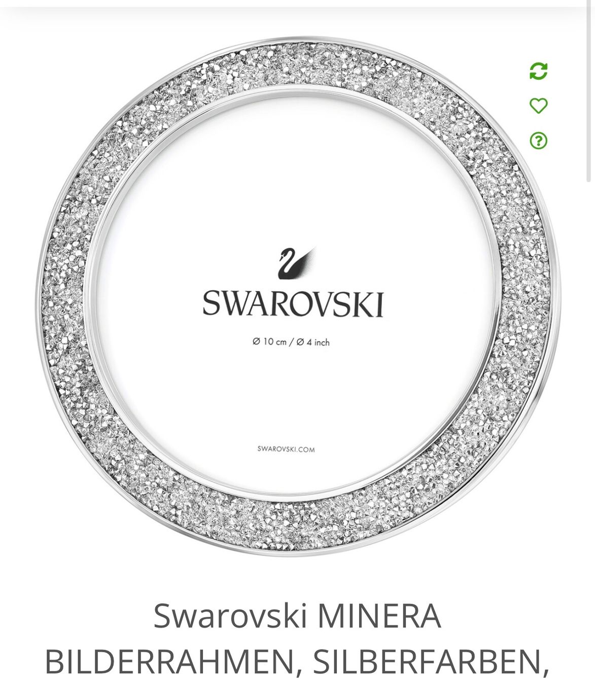 Cornici: SWAROVSKI Minera Bilderrahmen Rund – Nuovo (secondo la descrizione) da Goldau venduto da 19099 3