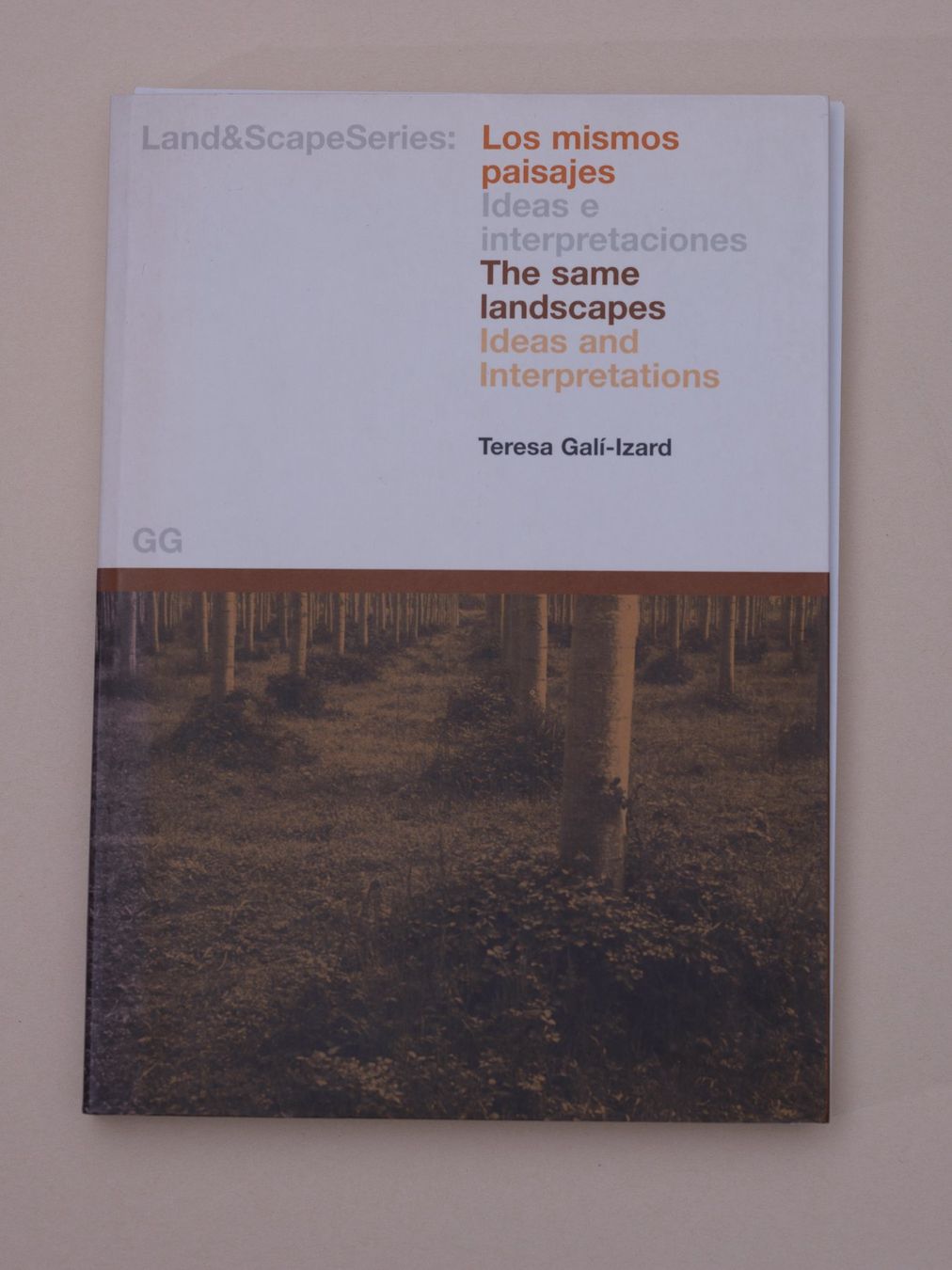 Bücher: "The same landscapes"  Ideas and Interpretations (ES / EN) – Gebraucht aus Zürich von 000rk