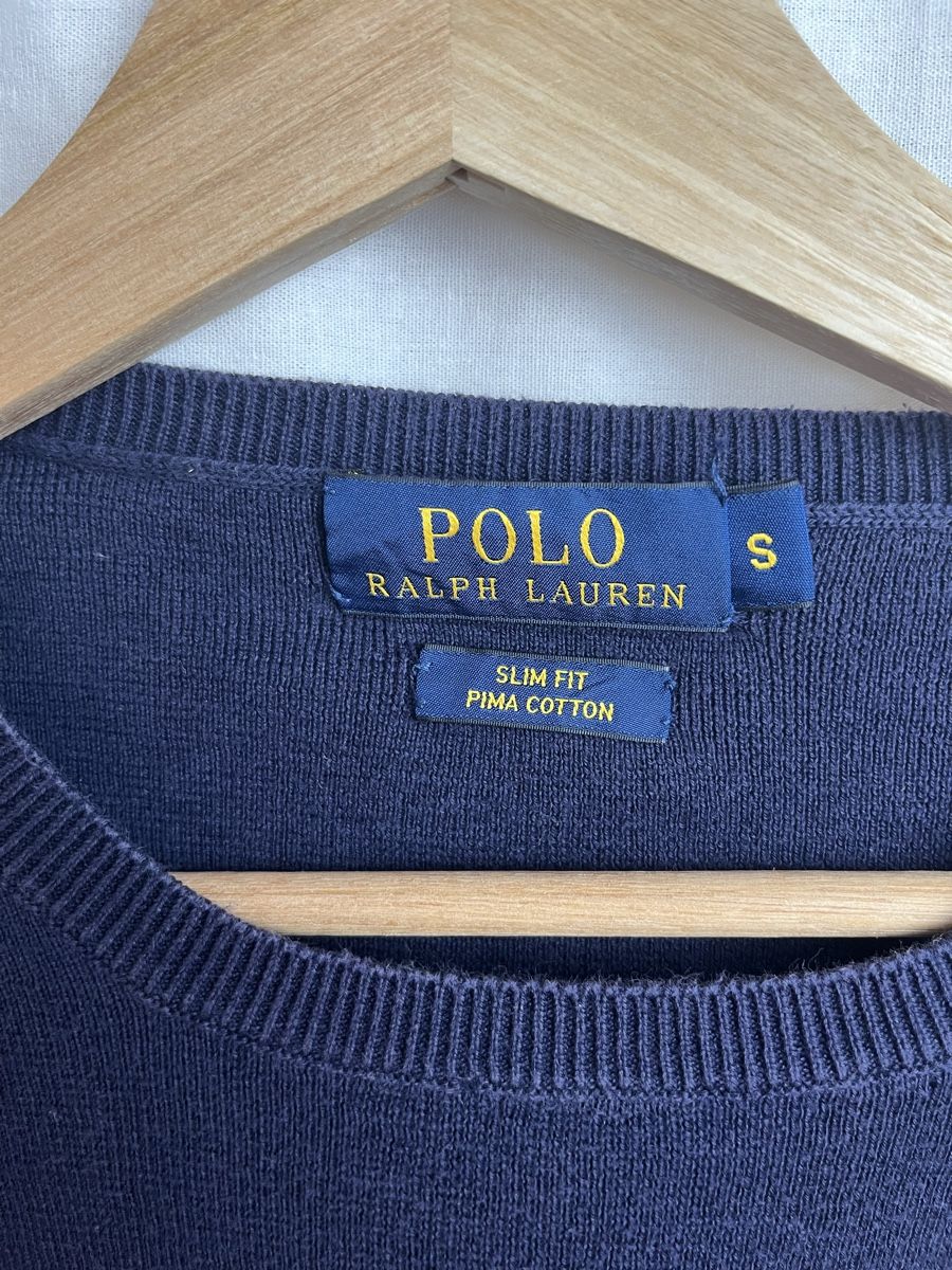 Ralph Lauren Maglioni & Felpe: Pull Ralph Lauren bleu foncé  – Nuovo (secondo la descrizione) da Les Avanchets venduto da lunedeneige.shop 2